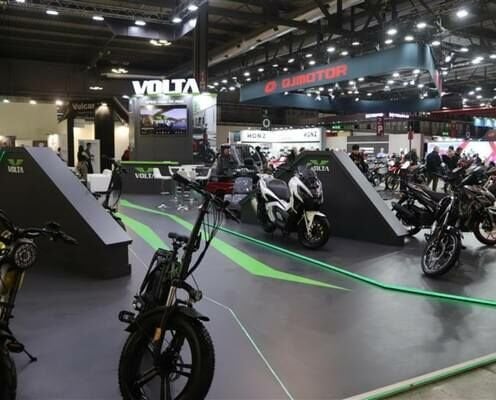 Volta auf der EICMA 2024 in Mailand