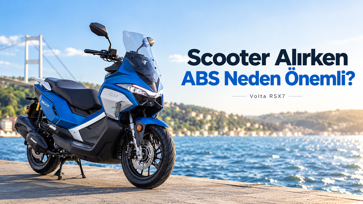 Scooter Alırken ABS Neden Önemli?