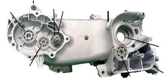 Motor Gövdesi Sol (200 CC)