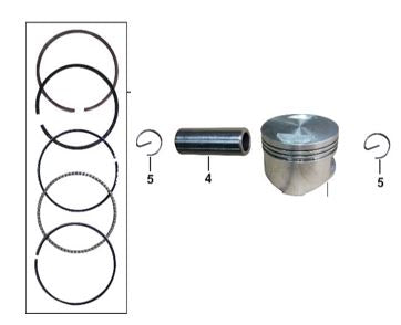 Piston Seti (125 CC SCT)