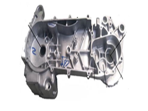 Motor Gövdesi Sol (125 CC SCT)