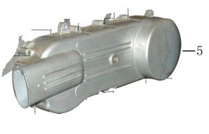 Kapak Sol Blok (170 CC)