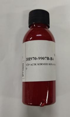 Tüp Açık Kırmızı Boya 100 ML (Vrk:202-B4)